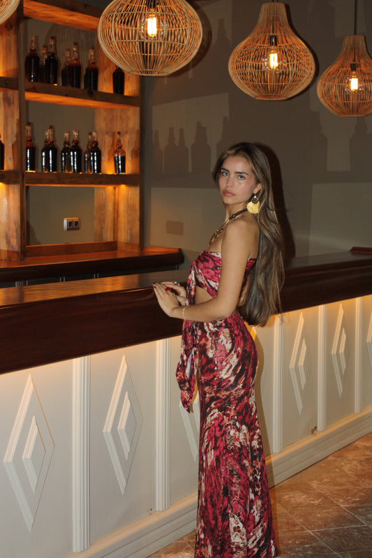 Falda larga Necochea
